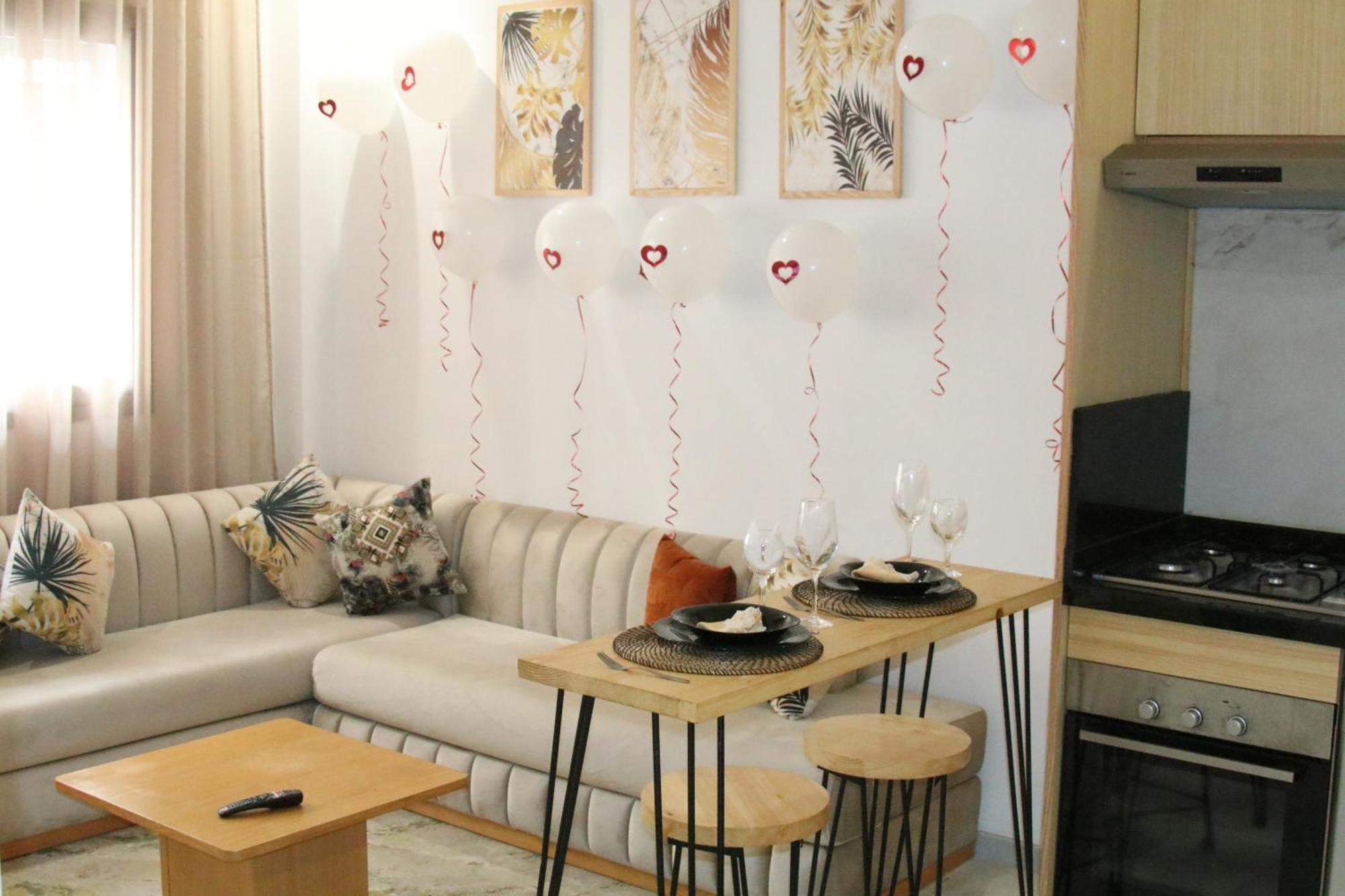 Elegance En 40 Metres Nouaceur Apartment ภายนอก รูปภาพ